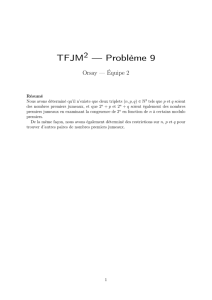 TFJM — Problème 9