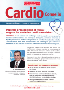 Examens en Cardiologie - Club Coeur et Santé, de Rennes et