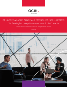 Technologies, compétences et avenir du Canada