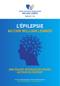 l`épilepsie - Centre Neurologique William Lennox