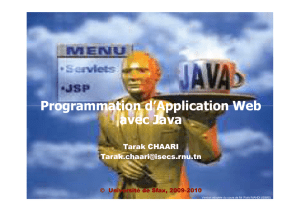 Programmation d`Application Web Programmation d