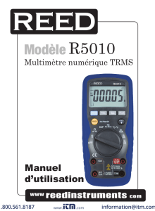 Manuel - ITM Instruments