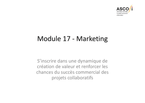 Marketing Module 17 Marketing
