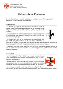 Croix de Promesse des SUF - Groupe Saint