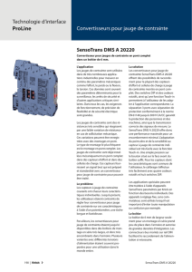 (fr) 250 | SensoTrans DMS A 20220 Description du produit