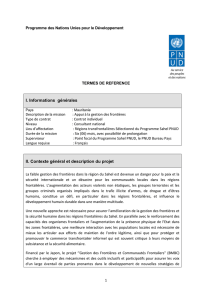 TDR Expert BBMC- vf - Les Nations Unies en Mauritanie