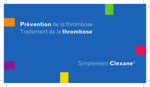 Prévention - Thromboseportal