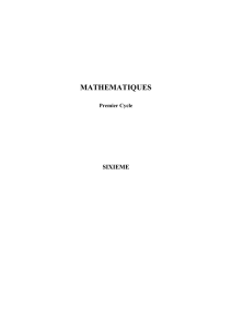 Guide pratique de mathématiques 6ème