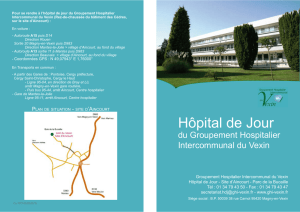 Hôpital de Jour - Groupement Hospitalier Intercommunal du Vexin
