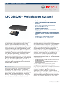 LTC 2682/90 - Multiplexeurs System4