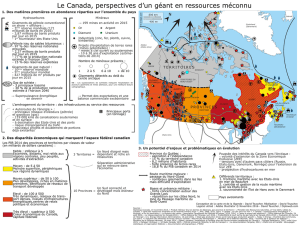 Le Canada, perspectives d`un géant en ressources