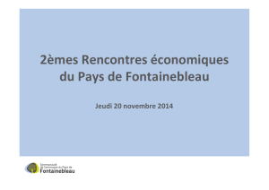 2èmes Rencontres économiques du Pays de Fontainebleau