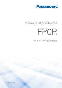 FP0R Manuel de l`utilisateur, ACGM0475V3FR