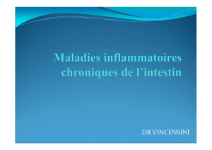 Maladies Inflammatoires Chroniques de l`Intestin MICI