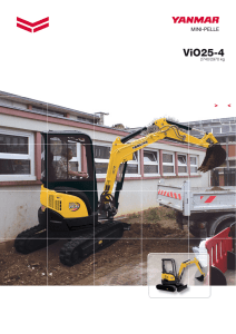 ViO25-4 - Yanmar Construction Equipment Europe