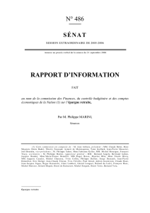 Rapport de M. MARINI 766.7 ko - Conseil d`orientation des retraites