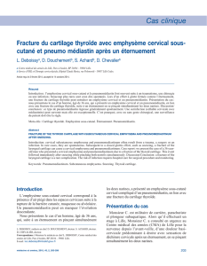09 Deboissy L. Fracture du cartilage thyroïde avec emphysème