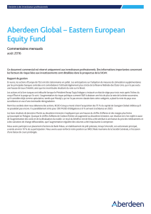 Aberdeen Global – Eastern European Equity Fund