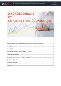 Brochure DU Macroéconomie