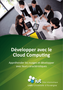 Développer avec le Cloud Computing - IUT de Clermont