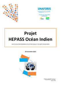 Projet HEPASS Océan Indien