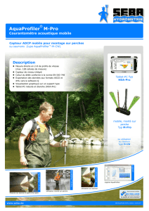 Brochure AquaProfiler® M-Pro
