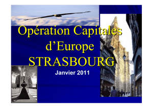 OCE Strasbourg - Operation Capitals of Europe