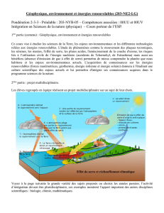 Géophysique, environnement et énergies renouvelables (203
