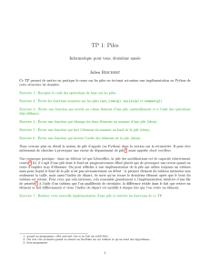 TP 1: Piles - Pages web de Julien Reichert