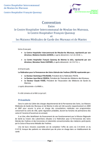 Convention Urgences / MMG