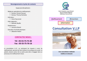 consultation VIP - Centre Hospitalier Jacques Boutard