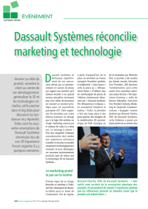 Dassault Systèmes réconcilie marketing et technologie