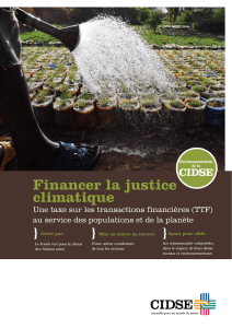 Financer la justice climatique
