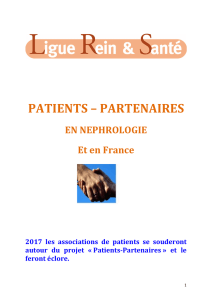 patients – partenaires - Rein