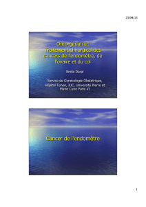 Cancer de l`endomètre - Longue Vie et Autonomie