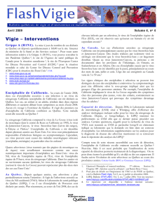 Avril 2009 - Publications du ministère de la Santé et des Services