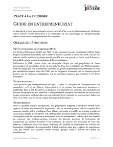 guide en entrepreneuriat - École de gestion Telfer