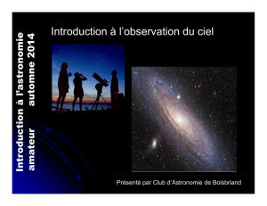 (Presentation Astro CAB - Club d`Astronomie de Boisbriand