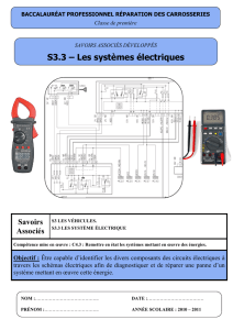 S3.3 – Les systèmes électriques