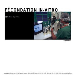 fécondation in-vitro