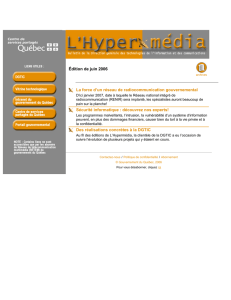 L`Hypermédia, juin 2006