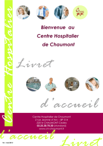 Bienvenue au Centre Hospitalier de Chaumont