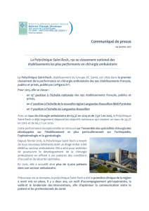 Communiqué de presse - Entreprendre à Montpellier