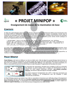 Projet Minipop - Le site enseignement.be