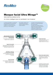 Masque facial Ultra Mirage