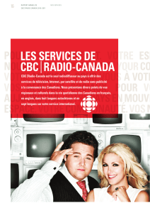 LES SERVICES DE CBC |RADIO