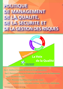 Politique Qualité - CH Saint Quentin