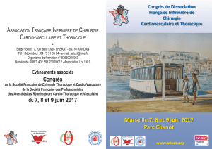 Congrès Marseille 7, 8 et 9 juin 2017 Parc Chanot