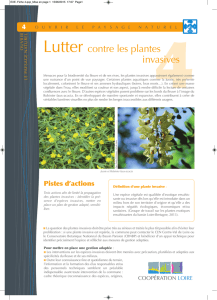 Fiche 4 : Lutter contre les plantes invasives - Pays Loire