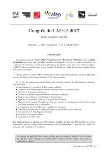 téléchargeable ici - Congrès de l`AFEP 2017